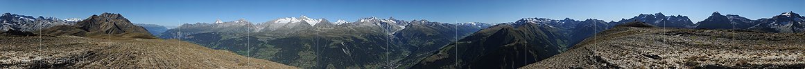 P008376: Gigapixelpanorama Breithorn (Binntal)