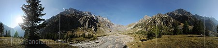 P008634: Panoramabild Naturlandschaft im Gasterntal