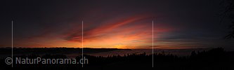 P008973: Panorama Dramatischer Abendhimmel über dem Emmental