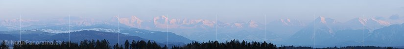 P009091: Panoramabild Feines Alpenpanorama