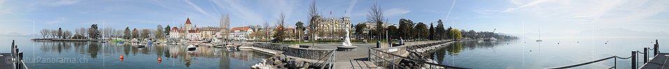 P009298: Panoramabild Lausanne Ouchy