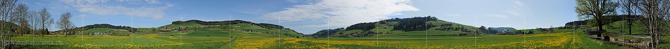 P009662: Spring landscape panorama