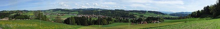 P009731: Gigapixel panoramic image Sumiswald in the Emmental