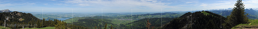 P009751a: Panoramabild Wildspitz/Rossberg Richtung Norden