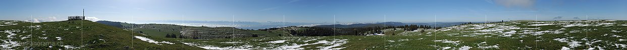 P009771: Gipfelpanorama Le Soliat / Creux du Van