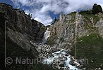 P010118: Hochauflösendes Panoramafoto Wasserfall über Dolomitstufe