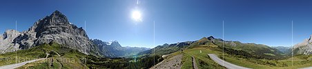 P010499: 360° Panoramabild Grosse Scheidegg (Jungfrauregion)