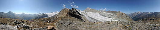 P010578: Gipfelpanorama Schwarzbergchopf