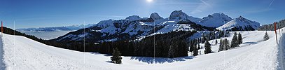 P012083: Gigapixel Panoramafoto Gurnigel (Gantrisch, Gantrischkette)