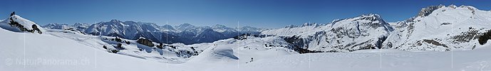 P012226: Gigapixel-Panoramafoto Walliser Alpen von der Bettmeralp