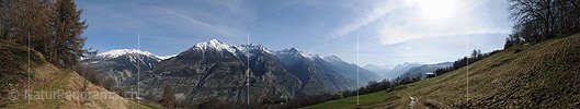 P012353a: Panoramabild Bietschorngruppe von Eischoll