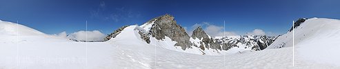 P012993: 360° Panoramafoto Mittelbergpass (Binntal)