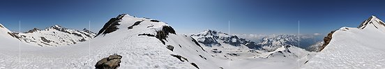 P013067: 360° Panoramafoto Mittlebärgpass (Binntal)