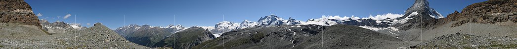 P013390: 360° Panoramafoto Schwarzsee/Zermatt
