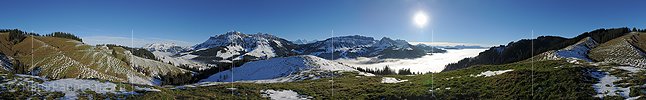 P013950: 360° Panorama Honegg (Eriz)