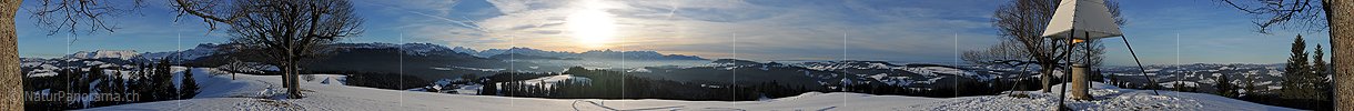 P014065: 360° Panoramaaussicht Vorder Naters (Schallenberg)