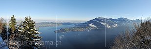 P014107: Panoramafoto Rigi vom Bürgenstock
