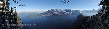 P014118: Panoramafoto Rigi vom Bürgenstock