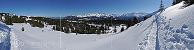 P014291: Panoramafoto Hochmoorlandschaft im Winter