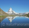 P014803d: Grossfoto Spiegelung des Matterhorns