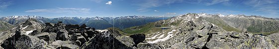 P014829: 360° Panoramafoto Goms und Oberaargebiet