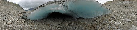 P014904: 360° Panoramafoto Gletscherhöhle