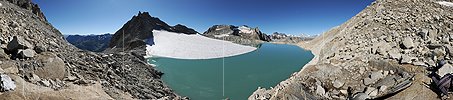P015083: 360° Panoramafoto Chüebodengletscher (Stand 9.2014)