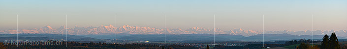 P015868a: Alpenpanorama vom Mittelland
