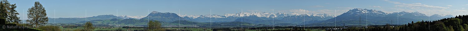 P016034a: Panoramafoto der Zentralschweizer Alpen