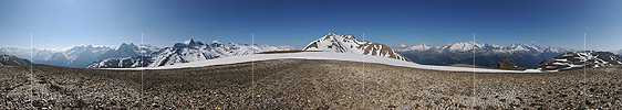 P016302: 360° Panoramafoto Oberwalliser Berglandschaft