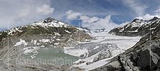 P016394: Panoramafoto Rhonegletscher (Stand 6.2015)