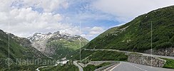 P016423: Panoramfoto Furkapass und Furkapass