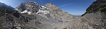 P016482: Panoramafoto Gamchigletscher (Stand 9.2018)