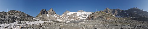 P016512: Panoramafoto Tiefengletscher und Galenstock (Stand 7.2015).