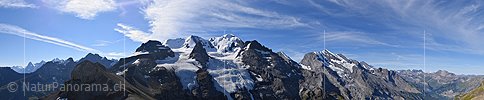 P016612c: 360° Panoramabild Blüemlisalp vom Bundstock