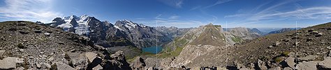 P016614: 360° Panoramafoto Oeschinensee vom Bundstock