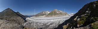 P016674a: Panoramafoto Grosser Aletschgletscher (Stand 8.2015)