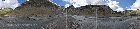 P016695: 360° Panoramafoto Steingletscher (Stand 2015)