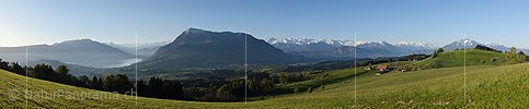P017616b: Sehr grosses Panoramafoto Rigi und Zentralschweiz vom Rooterberg