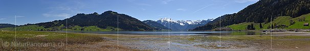 P017722: Panoramafoto Sihlsee und Fluebrig