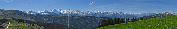 P017954a: Gigapixel Panoramafoto der Berner Alpen