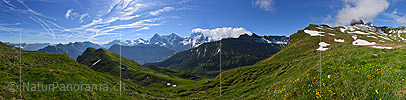 P018044: Panoramafoto Jungfrauregion
