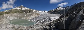 P018093: Panoramafoto Rhonegletscher (Stand 7.2016)