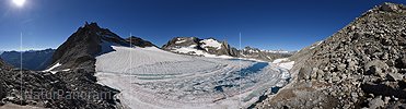 P018324: Panoramabild Chüebodengletscher (Stand 8.2016)