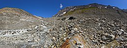 P018446: Panoramafoto Langgletscher