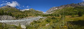 P018453: Grosses Bergpanorama aus dem Lötschental (Schweiz)