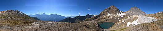 P018463: Panoramafoto Bietschhorn (Entwurf)