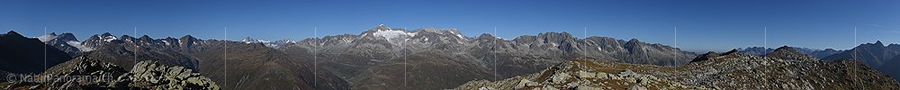 P018629: Gigapixel Panoramafoto Urner Alpen mit Galenstock