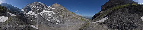 P019924: 360° Panoramafoto Gamchigletscher Übersicht (Stand 6.2017)