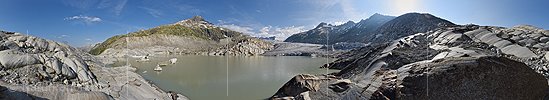 P019958: 360° Panoramafoto Rhonegletscher (Stand 6.2017)